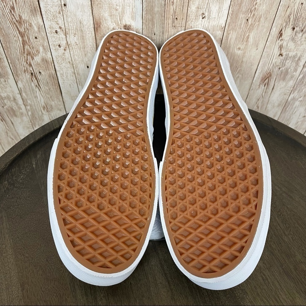 Vans Era Big Check Yolk Yellow Canvas Sneaker Size 11.5 Men - Picture 8 of 10